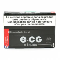 Lot De 5 Flacons E-CG - Goût Cubain 3 Mg/ml -Promos Nid Objet Magasin lot de 5 flacons e cg gout cubain 3 mg ml 1