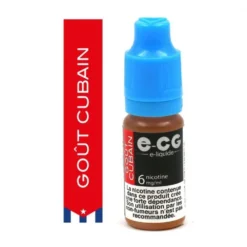 Lot De 5 Flacons E-CG - Goût Cubain 6 Mg/ml -Promos Nid Objet Magasin lot de 5 flacons e cg gout cubain 6 mg ml 2