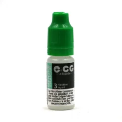 Lot De 5 Flacons E-CG - Goût Menthe Fraîche 3 Mg/ml -Promos Nid Objet Magasin lot de 5 flacons e cg gout menthe fraiche 3 mg ml 3
