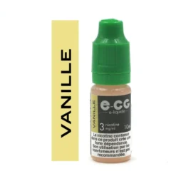 Lot De 5 Flacons E-CG - Goût Vanille 3 Mg/ml -Promos Nid Objet Magasin lot de 5 flacons e cg gout vanille 3 mg ml 2