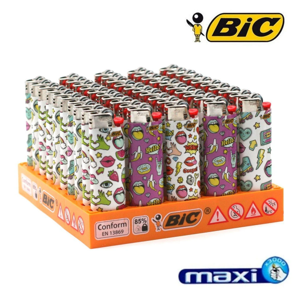 Lot De 50 Briquets BIC MAXI J26 - CHTAP 1 Lot De 50 Briquets BIC MAXI J26 - CHTAP