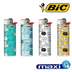 Lot De 50 Briquets BIC MAXI J26 - MOMO -Promos Nid Objet Magasin lot de 50 briquets bic maxi j26 momo 2