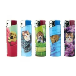 Lot De 50 Briquets Electronique - Chiots & Chatons 5 Lot De 50 Briquets Electronique - Chiots & Chatons -Promos Nid Objet Magasin lot de 50 briquets electronique chiots chatons 1