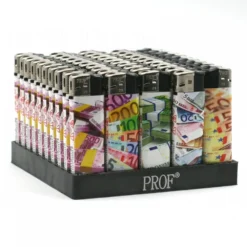 Lot De 50 Briquets Electronique - Euros Bank 3 Lot De 50 Briquets Electronique - Euros Bank -Promos Nid Objet Magasin lot de 50 briquets electronique euros bank 1