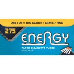 Lot De 9 Boites De 275 Tubes à Cigarettes Energy -Promos Nid Objet Magasin lot de 9 boites de 275 tubes a cigarettes energy 3