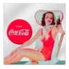 Miroir Coca Cola - Pin Up Au Chapeau