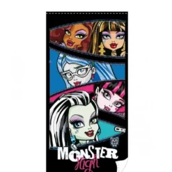 Monster High Serviette De Bain Black -Promos Nid Objet Magasin monster high serviette de bain black 2