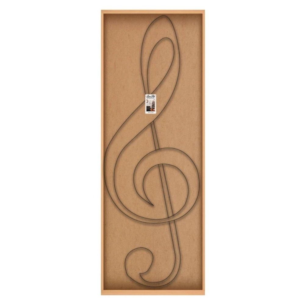 Mot Déco En Métal - Clé De Sol 3 Mot Déco En Métal - Clé De Sol – Image 3