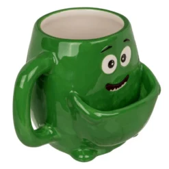 Mug Avec Poche à Biscuit - Monstre Vert -Promos Nid Objet Magasin mug avec poche a biscuit monstre vert 1