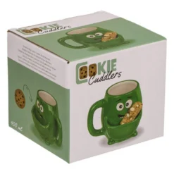 Mug Avec Poche à Biscuit - Monstre Vert -Promos Nid Objet Magasin mug avec poche a biscuit monstre vert 4