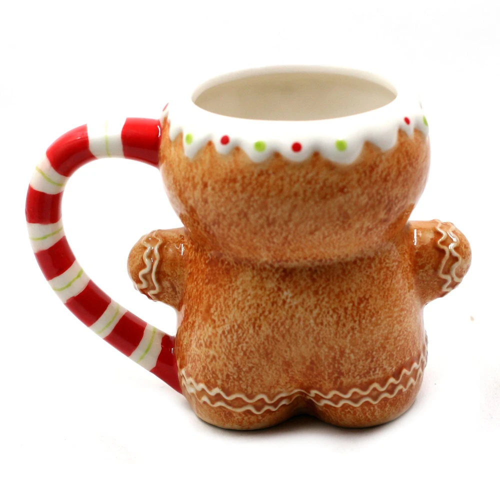 Mug En Forme De Bonhomme Biscuit - 11 Cm 3 Mug En Forme De Bonhomme Biscuit - 11 Cm – Image 3