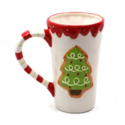 Mug Géant De Noël - Biscuit Mannele - 16 Cm