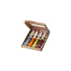 Opinel - Coffret De 4 Couteaux D'Office N°112 Couleurs Acidulées - 1381