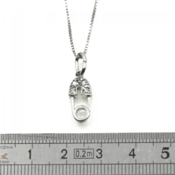 Pendentif En Argent - öpingle à Nourrice Avec Pierre 7 Pendentif En Argent - öpingle à Nourrice Avec Pierre -Promos Nid Objet Magasin pendentif en argent opingle a nourrice avec pierre 2