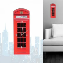 Pendule Cabine Londres -Promos Nid Objet Magasin pendule cabine londres 1