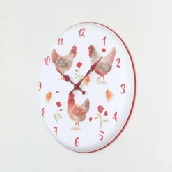 Pendule En Métal 28.5 Cm - Georgette -Promos Nid Objet Magasin pendule en metal 285 cm georgette 1