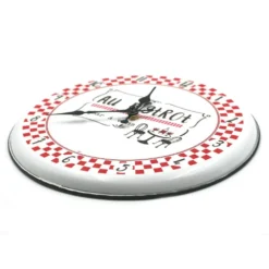 Promos Nid Objet Magasin -Promos Nid Objet Magasin pendule facon tole emaillee bistrot 1