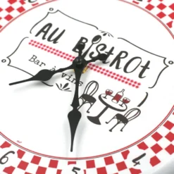 Pendule Façon Tôle émaillée - Bistrot -Promos Nid Objet Magasin pendule facon tole emaillee bistrot 2