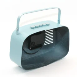 Pendule Poste Radio Bleu Pastel Style Vintage 5 Pendule Poste Radio Bleu Pastel Style Vintage -Promos Nid Objet Magasin pendule poste radio bleu pastel style vintage 2