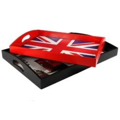 Petit Et Grand Plateau Bois - Londres 6 Petit Et Grand Plateau Bois - Londres -Promos Nid Objet Magasin petit et grand plateau bois londres 2