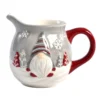 Pichet En Céramique - Motif Lutin Nordique