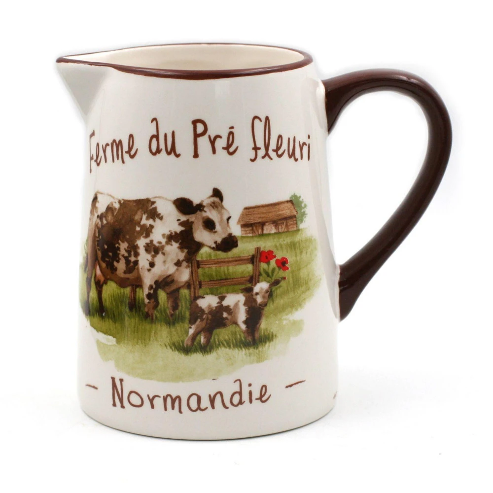 Pichet - Vache De La Ferme Du Pré Fleuri 1 Pichet - Vache De La Ferme Du Pré Fleuri