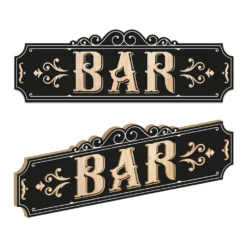 Plaque Bar Western 90 Cm -Promos Nid Objet Magasin plaque bar western 90 cm 2