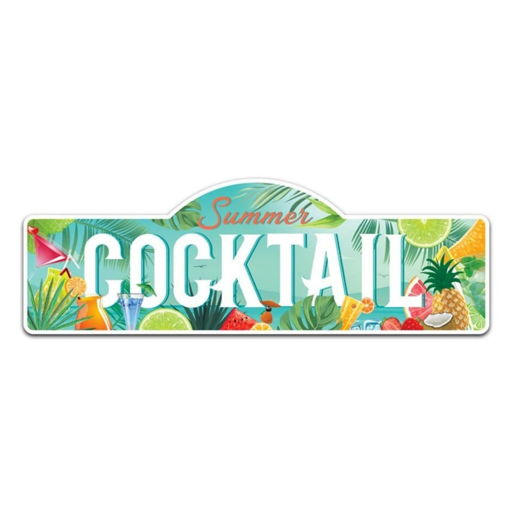 Plaque Géante Summer Cocktail 1 Plaque Géante Summer Cocktail