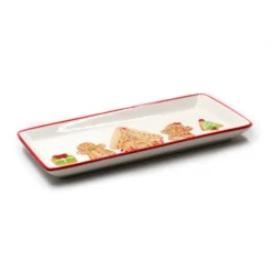 Plat à Cake Céramique - Biscuits Mannele 29 Cm -Promos Nid Objet Magasin plat a cake ceramique biscuits mannele 29 cm 1