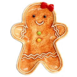 Plat Apéro Céramique - Biscuits Mannele - 24 Cm -Promos Nid Objet Magasin plat apero ceramique biscuits mannele 24 cm 1