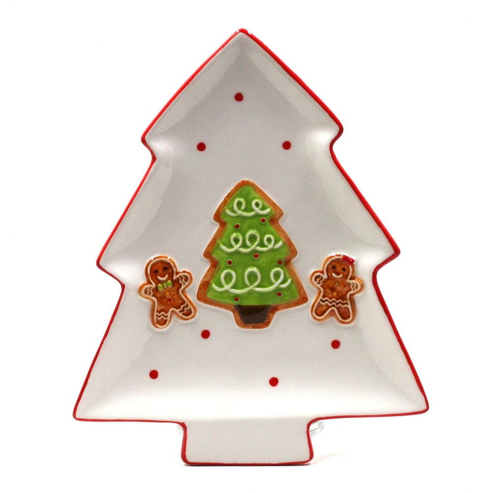 Plat En Forme De Sapin Mannele - 27 Cm 1 Plat En Forme De Sapin Mannele - 27 Cm