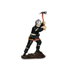 Pompier Avec Une Hache