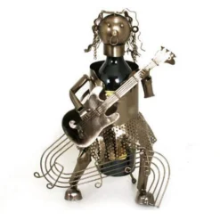 Porte Bouteille Guitariste – Modèle 2 -Promos Nid Objet Magasin porte bouteille guitariste modele 2 1