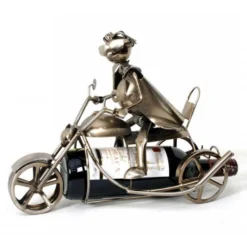 Porte Bouteille Métal Motard -Promos Nid Objet Magasin porte bouteille metal motard 3