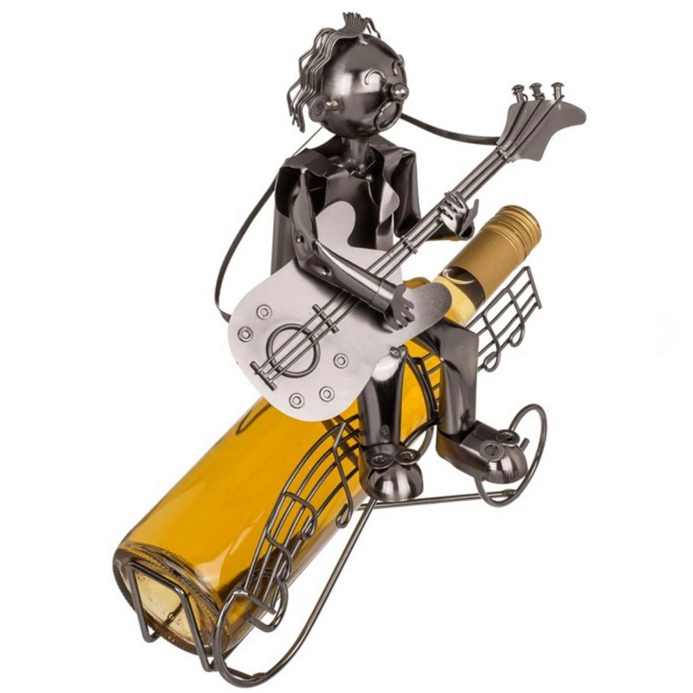 Porte-Bouteille Musicien à Guitare 2 Porte-Bouteille Musicien à Guitare – Image 2