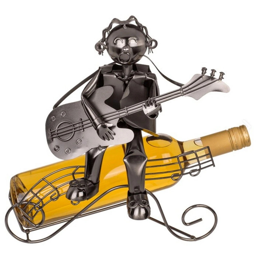 Porte-Bouteille Musicien à Guitare 1 Porte-Bouteille Musicien à Guitare