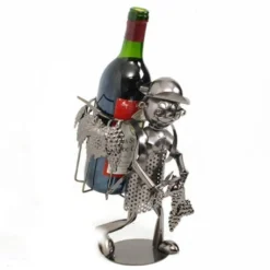Porte Bouteille Vigneron Avec Sécateur -Promos Nid Objet Magasin porte bouteille vigneron avec secateur 3