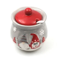 Pot En Céramique Pour Condiments Et épices - Motif Lutins Nordiques 5 Pot En Céramique Pour Condiments Et épices - Motif Lutins Nordiques -Promos Nid Objet Magasin pot en ceramique pour condiments et epices motif lutins nordiques 1