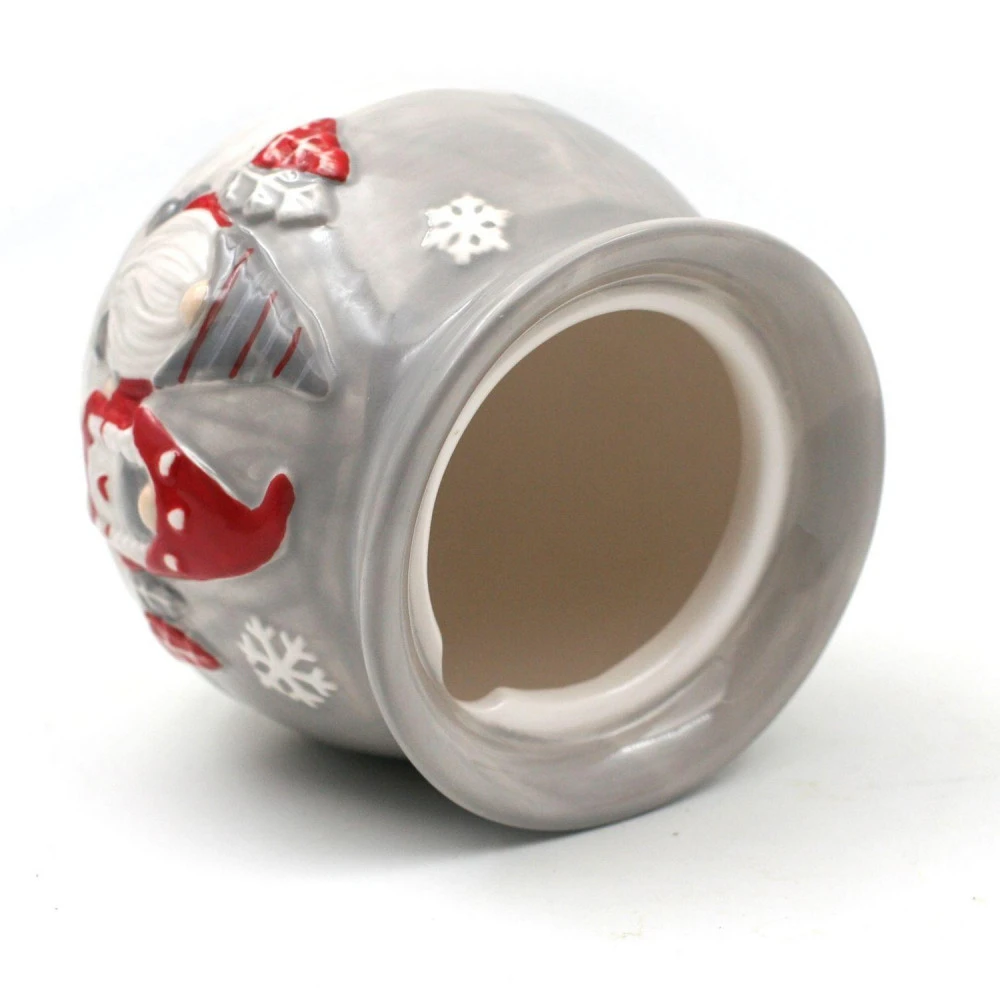 Pot En Céramique Pour Condiments Et épices - Motif Lutins Nordiques 4 Pot En Céramique Pour Condiments Et épices - Motif Lutins Nordiques – Image 4