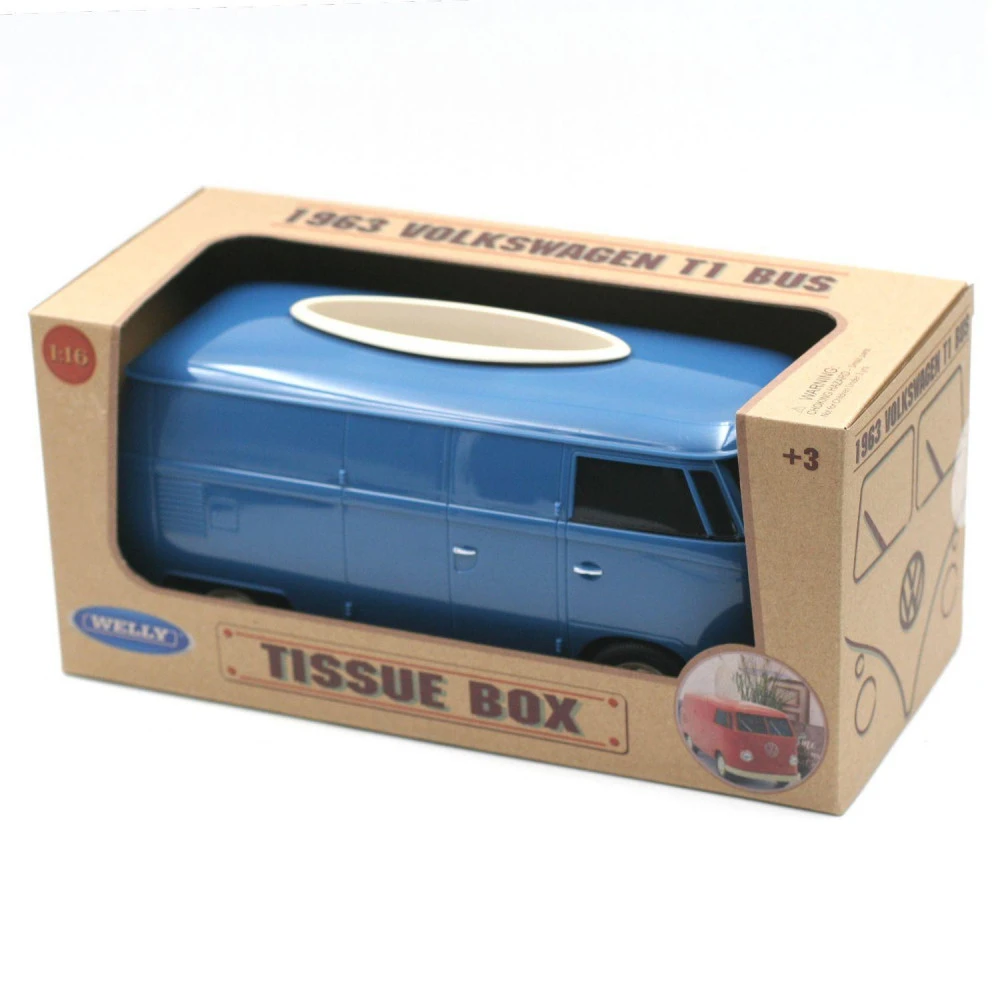 Réplique Bus Volkswagen Bleu - Multifonction 2 Réplique Bus Volkswagen Bleu - Multifonction – Image 2