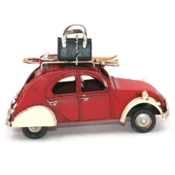 Réplique En Métal 16 Cm 2 Chevaux - Départ Au Ski -Promos Nid Objet Magasin replique en metal 16 cm 2 chevaux depart au ski 2