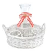 Set De 6 Verres Et Carafe En Panier