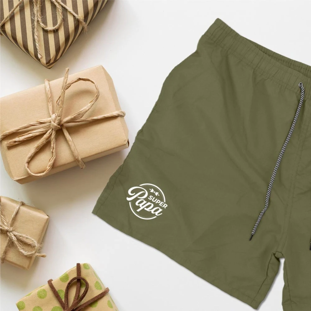 Short De Bain - Super Papa Taille M 2 Short De Bain - Super Papa Taille M – Image 2