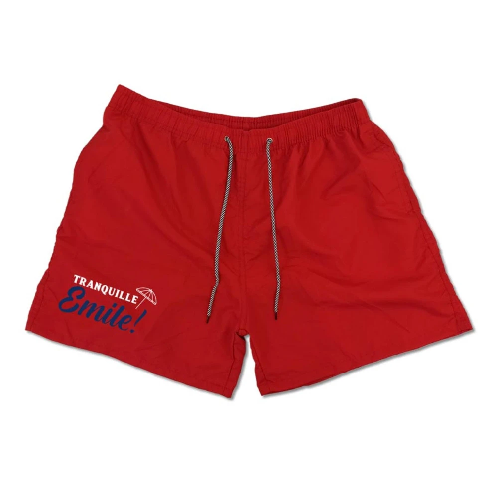Short De Bain - Tranquille Émile Taille XL 1 Short De Bain - Tranquille Émile Taille XL