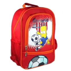 SIMPSONS - Cartable - Sac à Dos Bart Football
