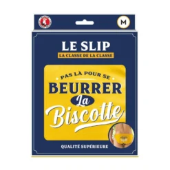 Slip Pas Là Pour Se Beurrer La Biscotte - Taille M -Promos Nid Objet Magasin slip pas la pour se beurrer la biscotte taille m 2
