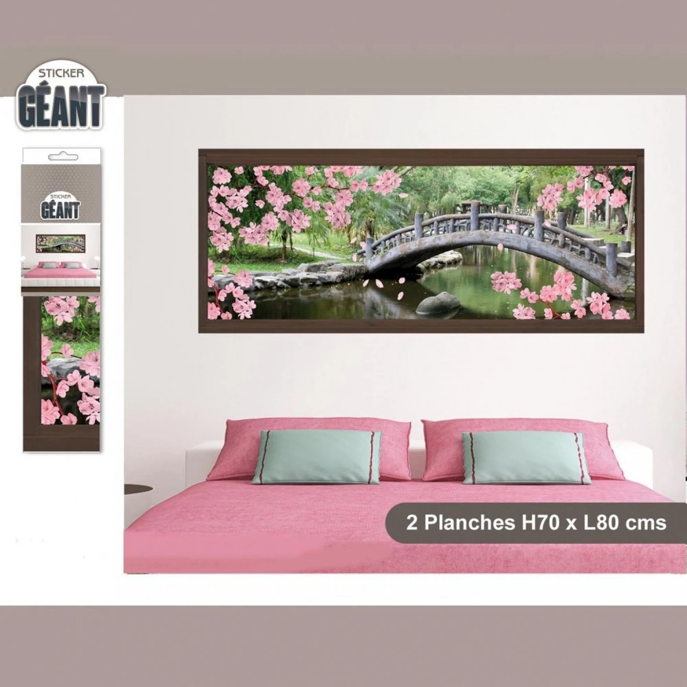 Sticker Mural Géant Avec Photographie De Jardin Zen 1 Sticker Mural Géant Avec Photographie De Jardin Zen