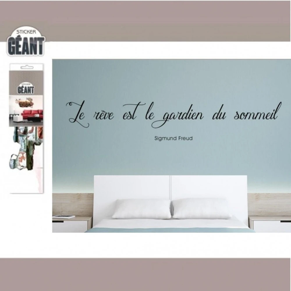 Stickers Géant - Le Rêve Est Le Gardien Du Sommeil 1 Stickers Géant - Le Rêve Est Le Gardien Du Sommeil