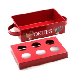 Support En Métal Pour 6 Oeufs -Promos Nid Objet Magasin support en metal pour 6 oeufs 2