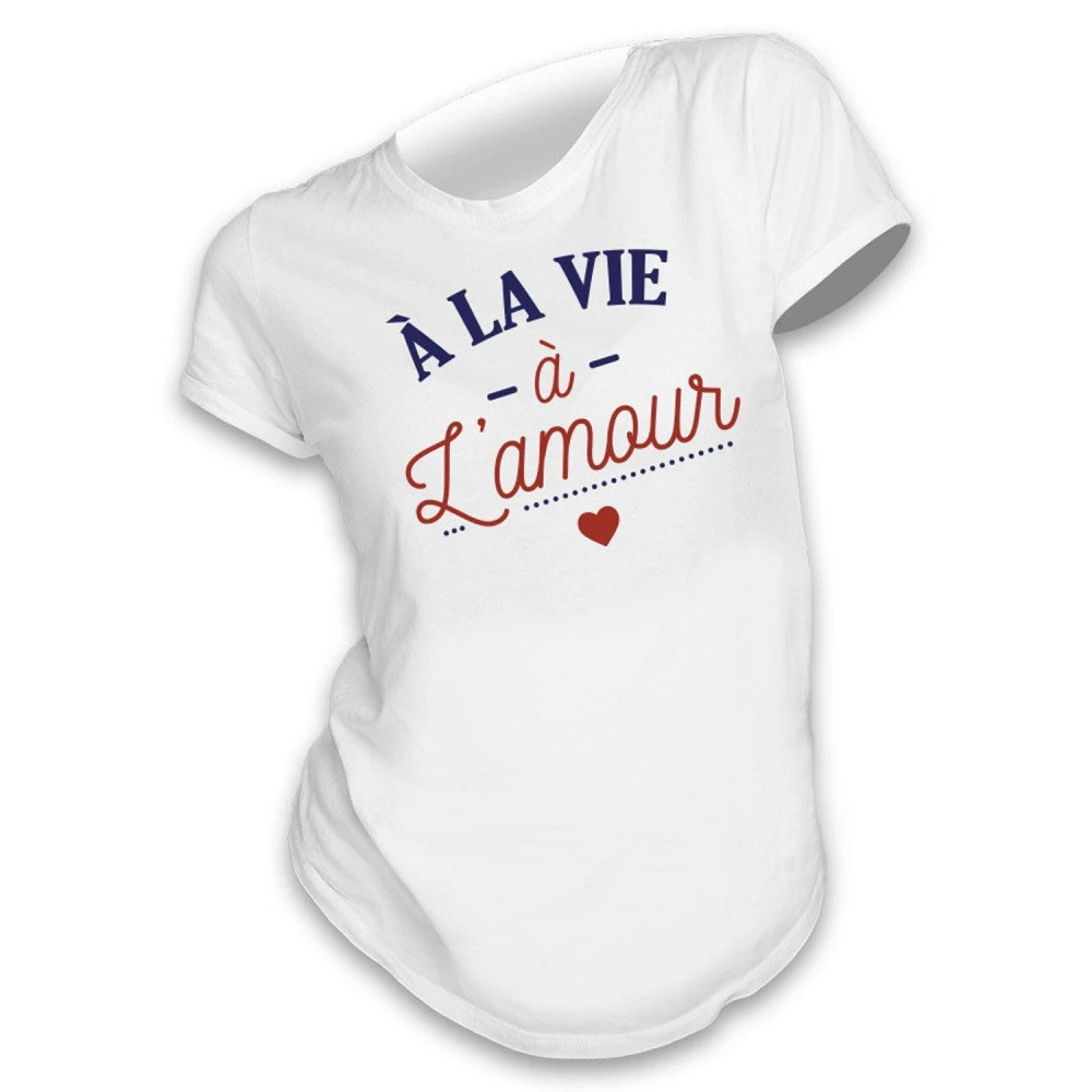 T-Shirt À La Vie à L'Amour - Taille M 1 T-Shirt À La Vie à L'Amour - Taille M